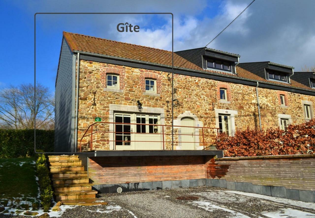 Les Houx De Mathieu Villa Engis Bagian luar foto