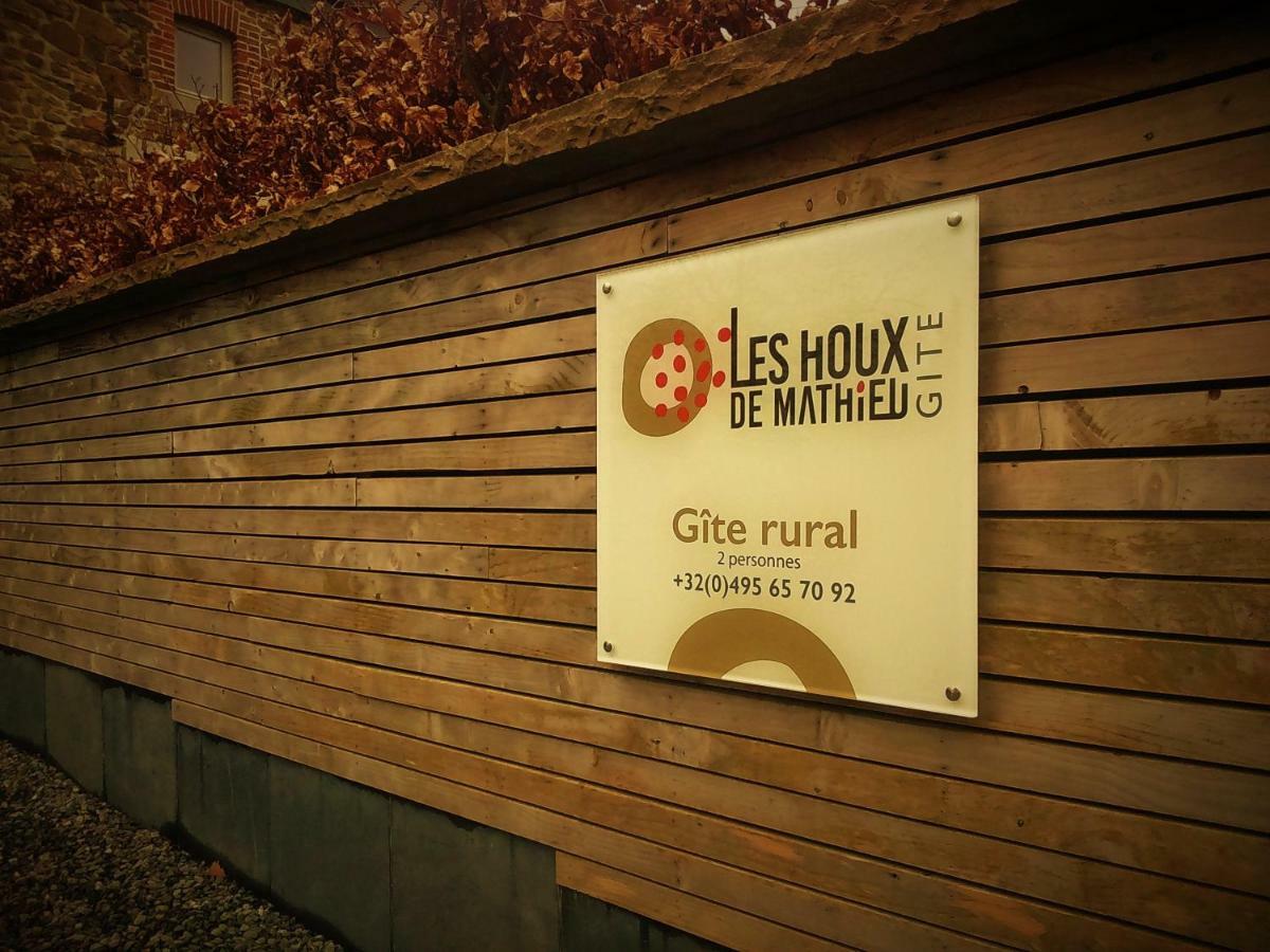 Les Houx De Mathieu Villa Engis Bagian luar foto
